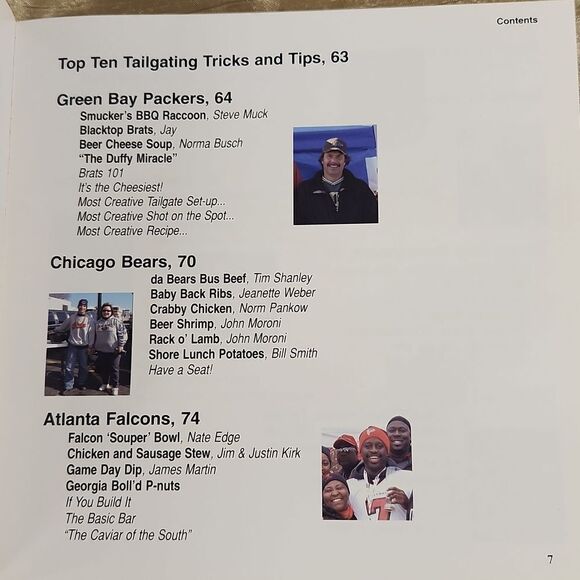 I Got Your Tailgate Party Right Here! Cookbook 2006 - Picture 7 of 11